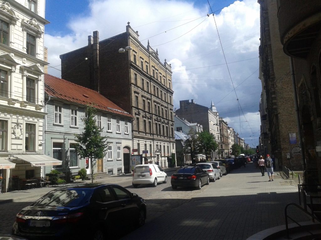 Ģertrūdes street, Pre-war architecture in the city of Riga